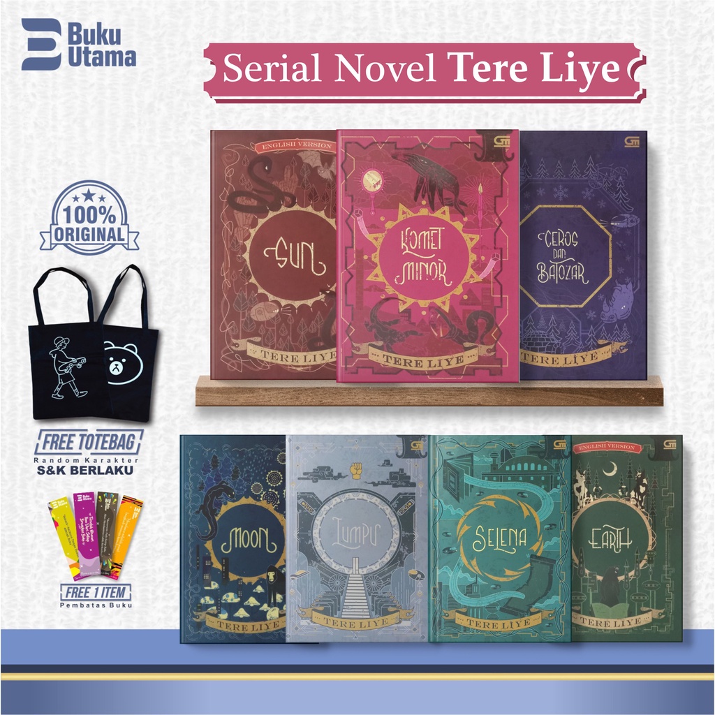 Serial Novel Tere Liye Bumi Bulan Bintang / Gramedia Pustaka Utama - OBRAL AKHIR TAHUN