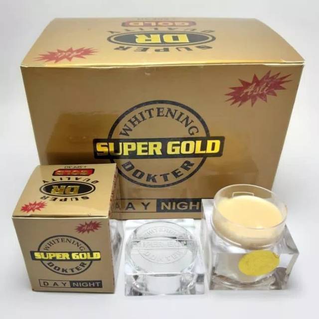 CREAM DOKTER GOLD BOK SUPER TUTUP TIMBUL LUSINAN
