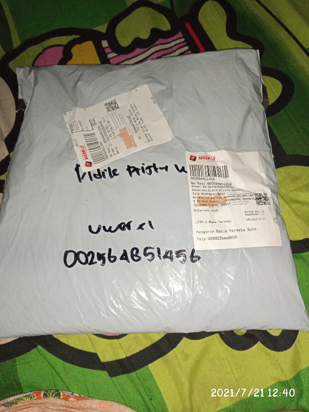 Uwer Ungu Batik Lengan Panjang Full Furing Katun Halus Primisima Hq Size M-xxl Batik Solo Sm Batik