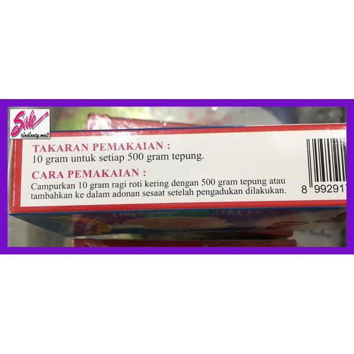 

Giragi- Big One - Ragi Bakpao/ Roti Kering/ Yeast (40 Gr) -Makanan-Minuman.