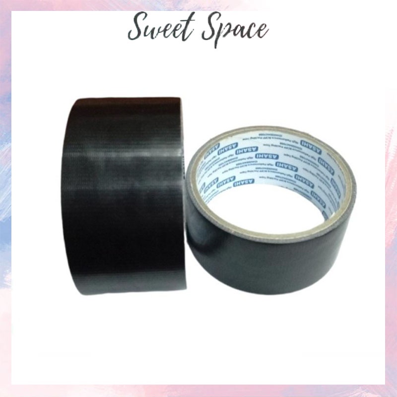 LAKBAN HITAM KAIN 44MM X 3M / CLOTHING TAPE [SWEETSPACE]