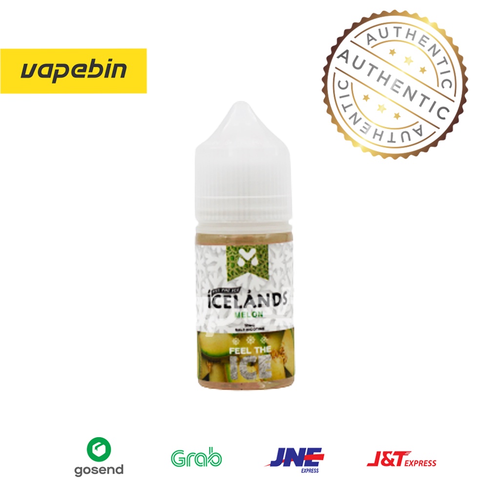 LIQUID ICELANDS MELON SALT NIC - LIQUID ICELAND 30ML - 30MG