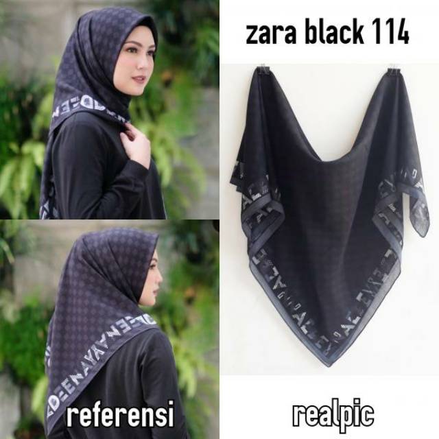 "Hijab Zara Black"