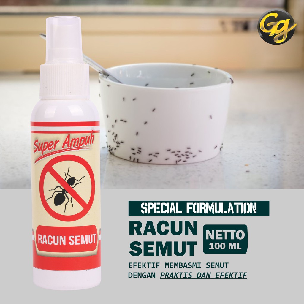 RACUN SEMUT OBAT SEMUT PEMBASMI SEMUT CAIRAN SEMUT SUPER AMPUH- PALING TOP