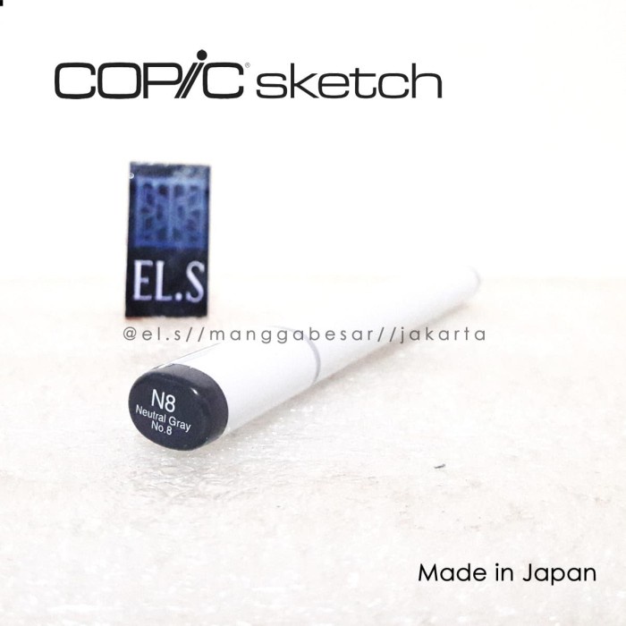 

Jualan Copic Sketch Marker N8 Neutral Gray No. 8 ( Csm ) Diskon