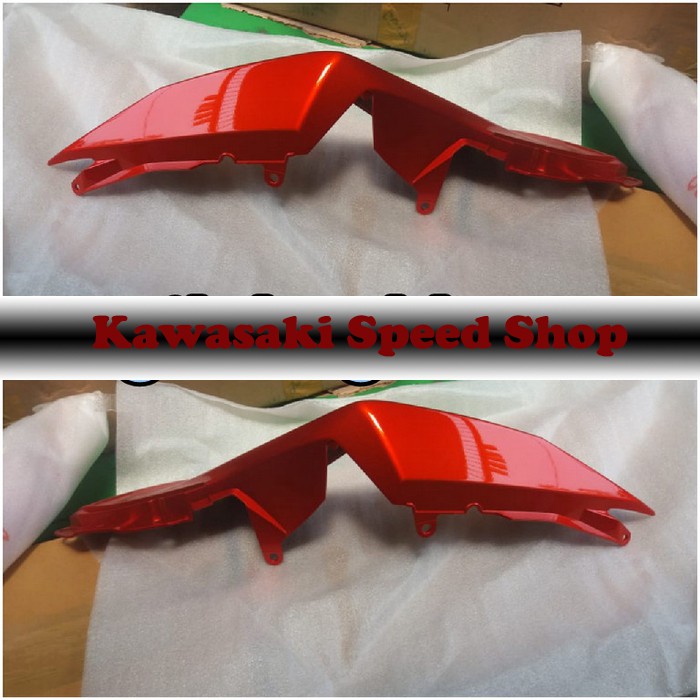 Cover body belakang Ninja 250 fi Orange Original Kawasaki