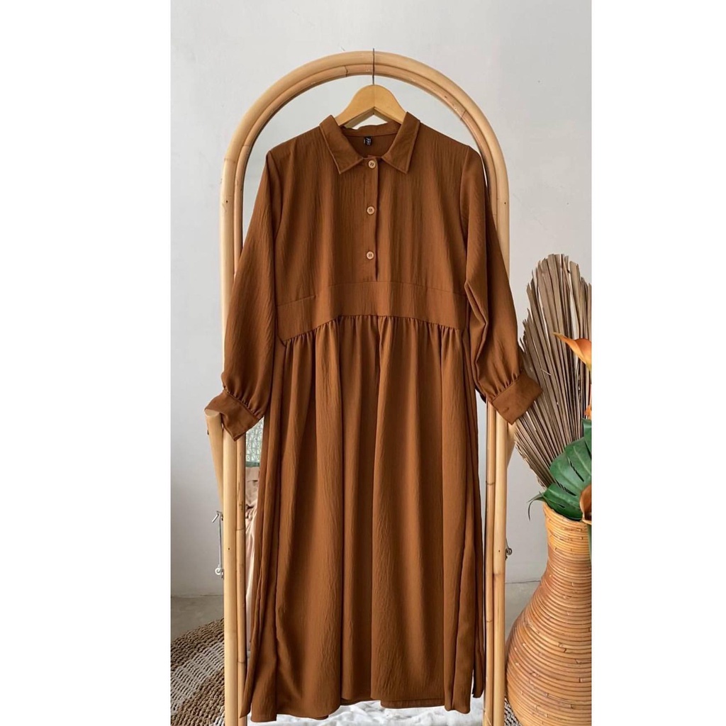 Madaline Dress / Dress Wanita Terbaru / Casual Dress / Korean Style