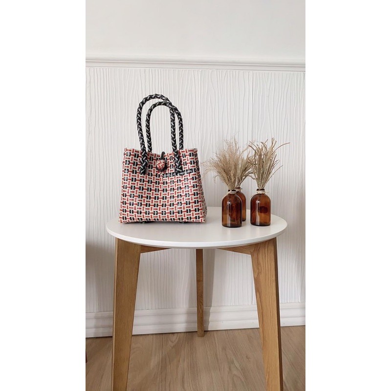 Tas Anyaman Plastik / Tas Anyaman / Handmade Tas Anyaman Plastik