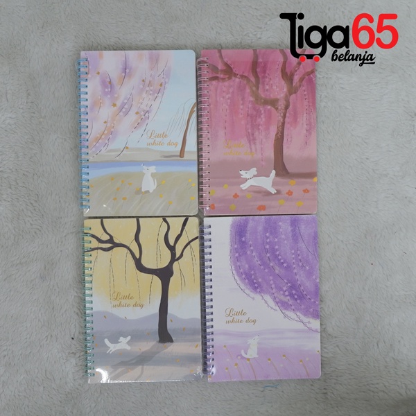 365 RING BOOK #41001 Note Book Fancy Karakter / Buku &amp; Alat Tulis