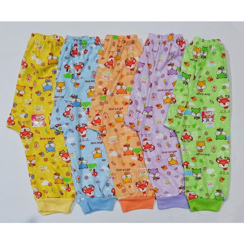 Celana Panjang Bayi Y-Lin SNI MOTIF Size S M L XL 0-2 Tahun Bahan 100% Cotton Halus Lembut Celana Bayi SNI Perlengkapan Bayi Baru Lahir