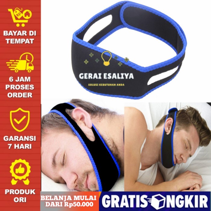 Sabuk Anti Ngorok Dengkur Efektif Anti Snoring Solution Belt Strap