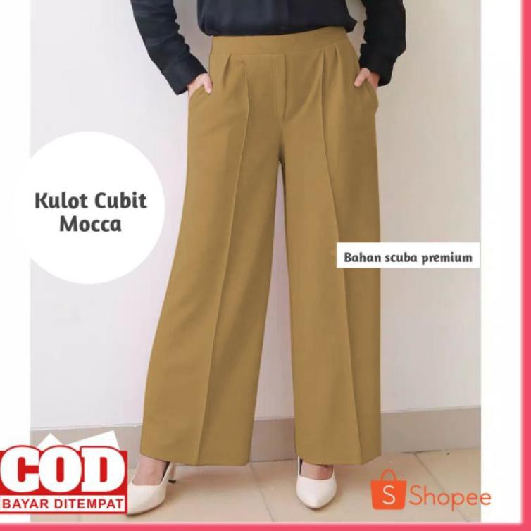 CELANA KULOT CUBIT SCUBA / CELANA KULOT SCUBA TERBARU / KULOT SCUBA / PANTS SCUBA