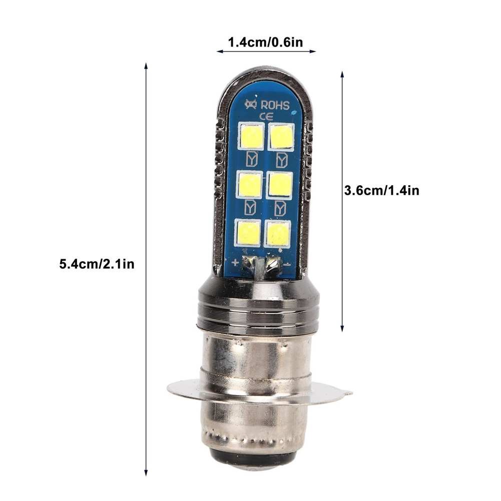 Lampu Led Motor H6 12Watt 12 Titik Tipe LED 3030 PREMIUM LED