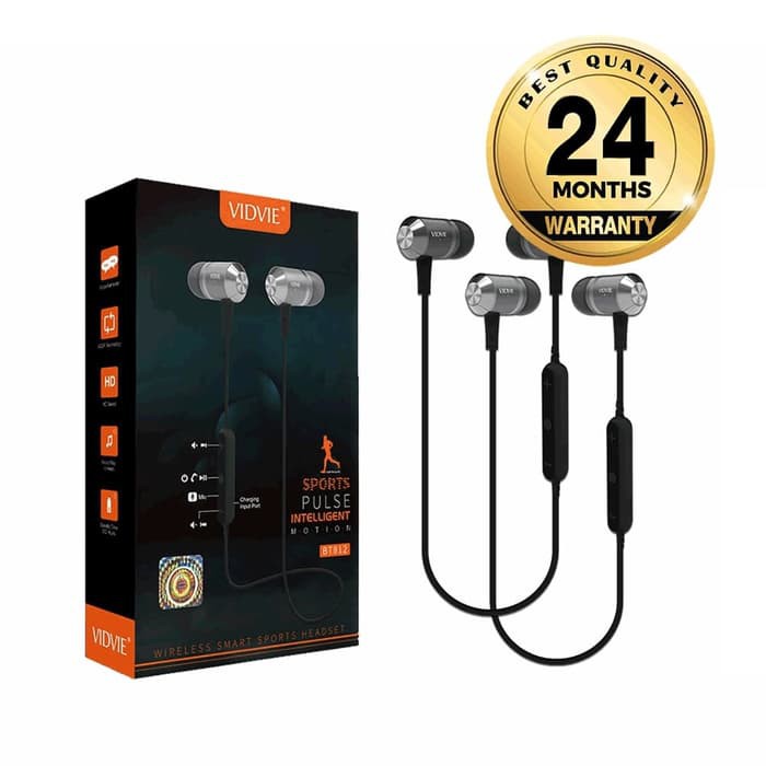JUAL Vidvie Sport Wireless Earphone BT812 Bluetooth / Headset / Handsfree MURAH