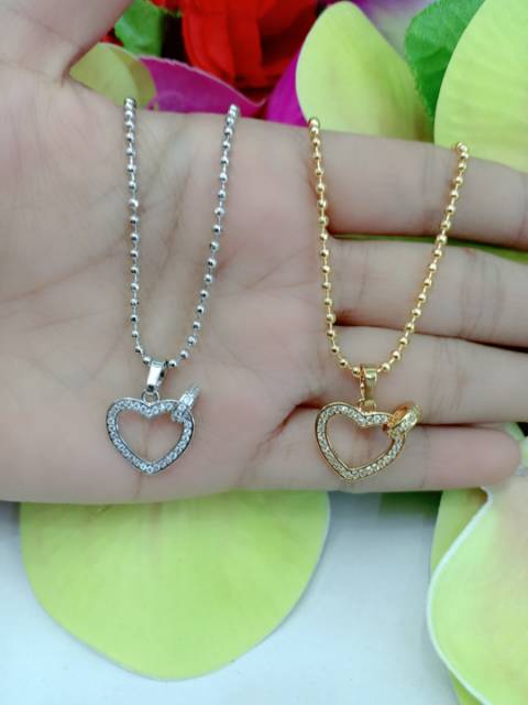 Xuping kalung liontin love 001-002