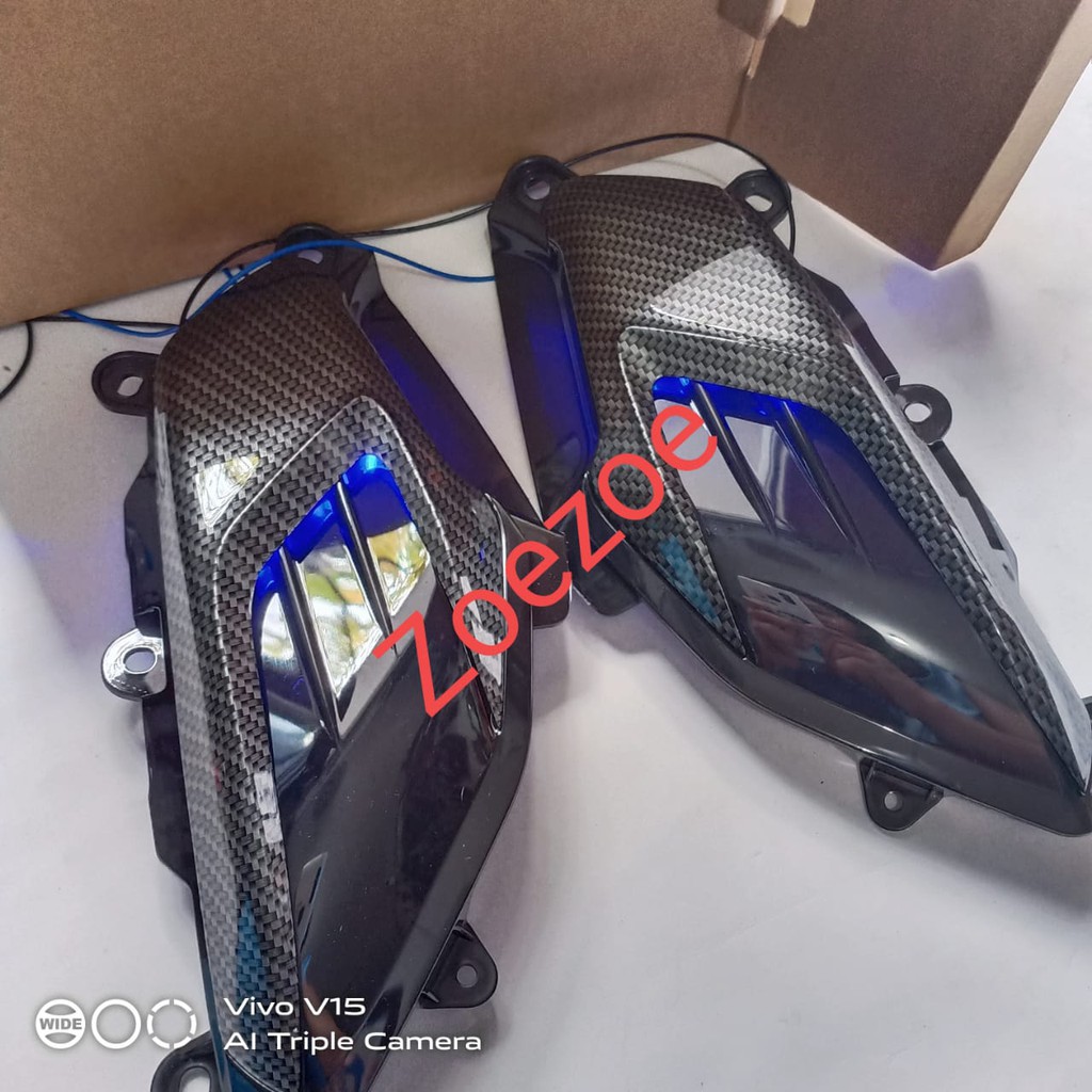 SIRIP HIU NMAX 155 OLD LAMPU COVER BODY SAMPING NMAX 155 OLD LAMPU SIRIP HIU LAMPU NMAX 155 OLD