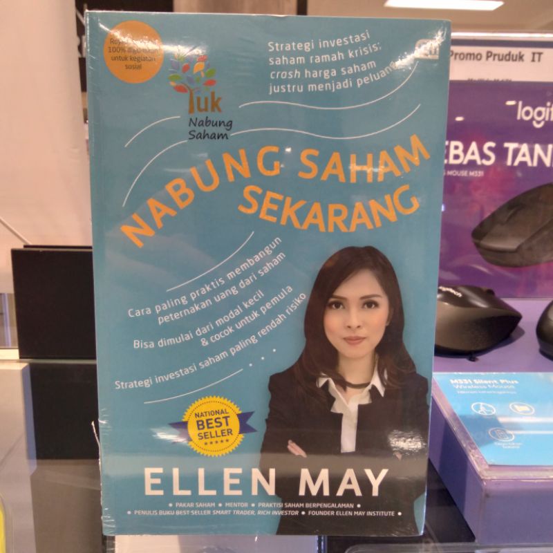Buku Nabung saham sekarang - Ellen may