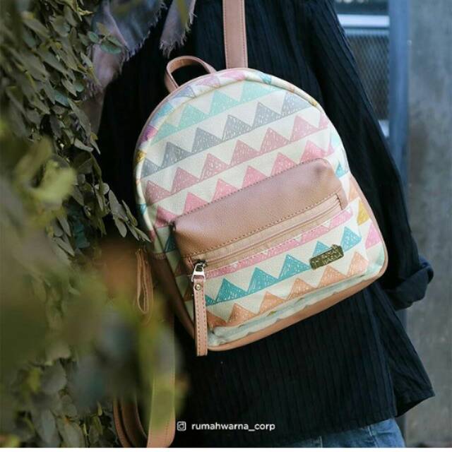 Tas Ransel Mini Dinar Rumah Warna