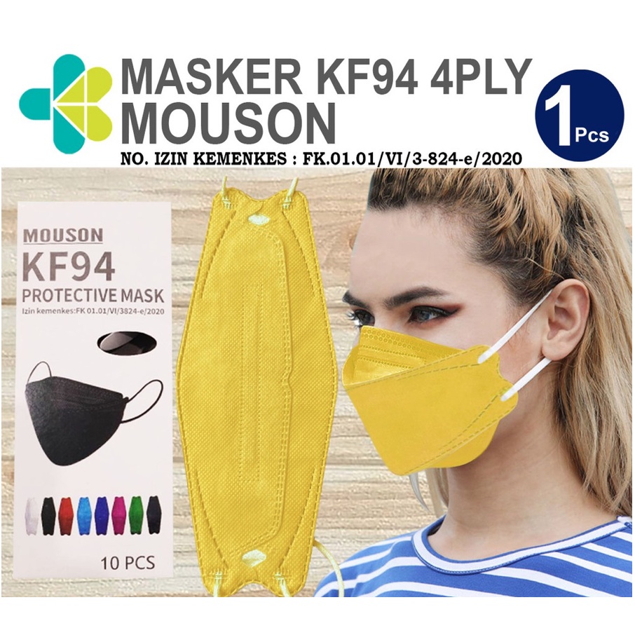 KF94 MASKER 4PLY MASKER KOREA EVO PLUSMED CONVEX