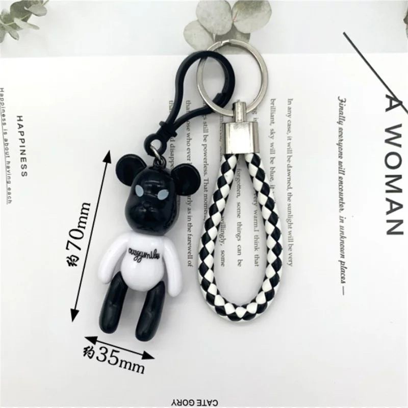 Keychain Gantungan Kunci Key Chain Gantungan Tas Ganci Boneka Kecil Gantungan Plastik Murah