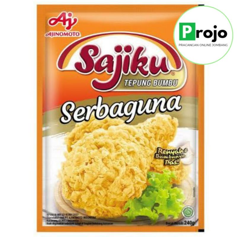 

Sajiku Tepung Bumbu Serbaguna 240 Gram