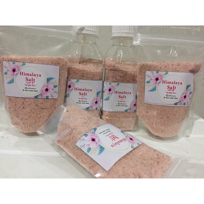 

himalaya Pink salt / garam Himalaya 100g