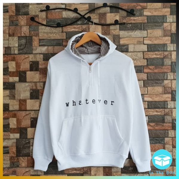 LARIS -       ITB Sweater Hoodie Wanita WHATEVER Fleece