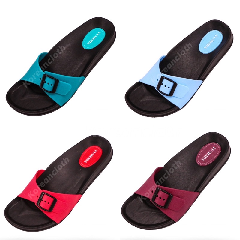 9061 YUMEIDA SANDAL SLOP KARET WANITA ANAK PEREMPUAN