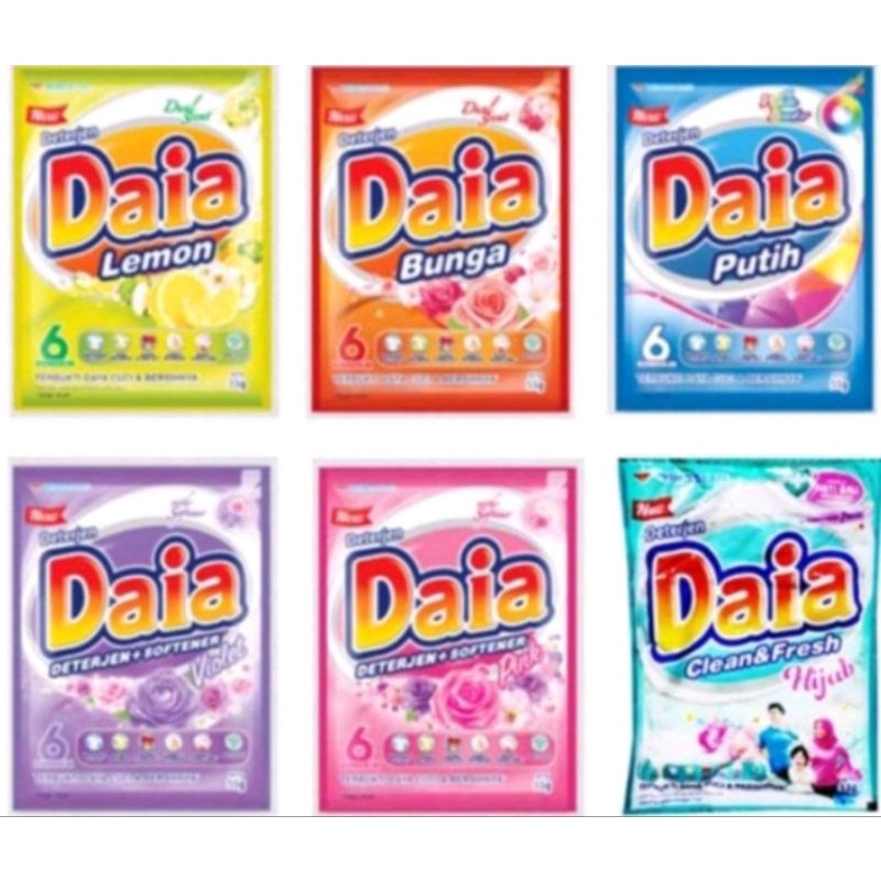 Sabun cuci baju renceng soklin daia