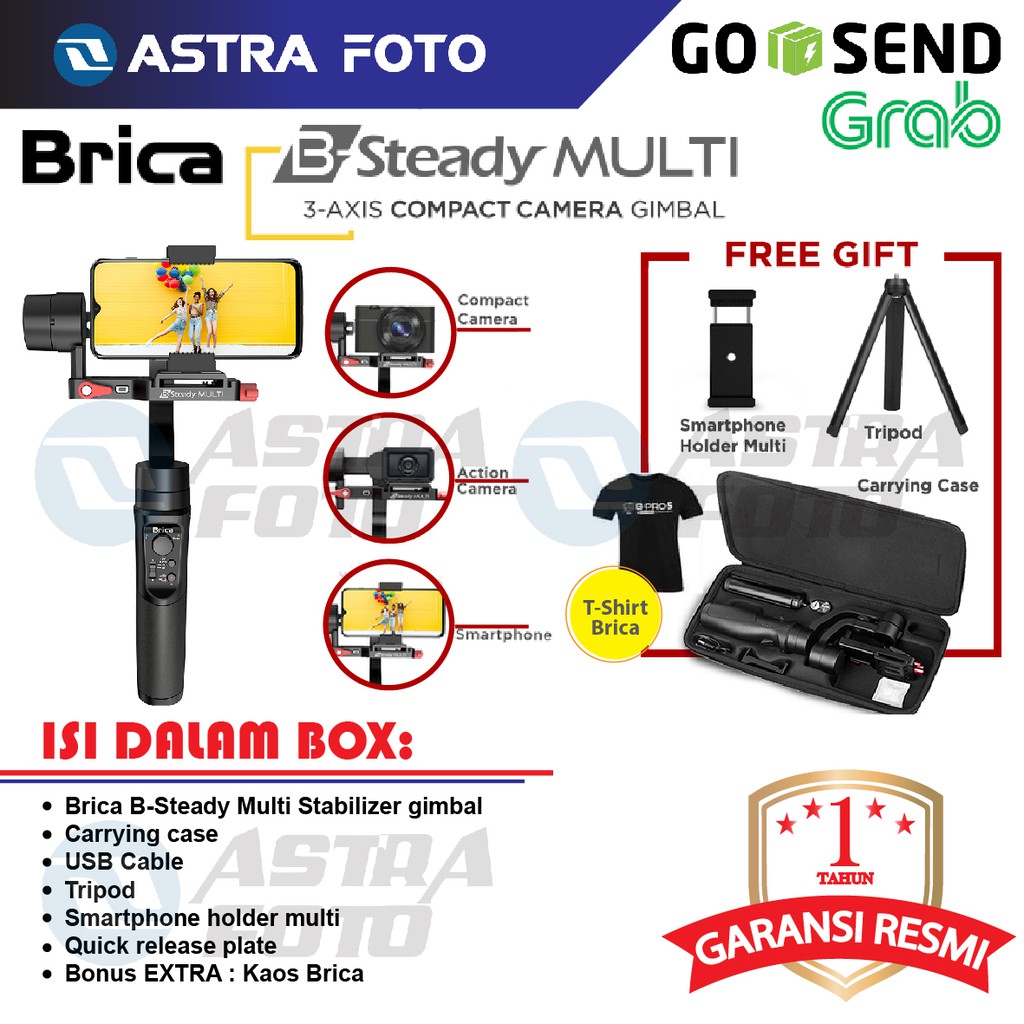 Jual BRICA B-STEADY MULTI - BSTEADY MULTI GIMBAL KAMERA - HP SMARTPHONE ...