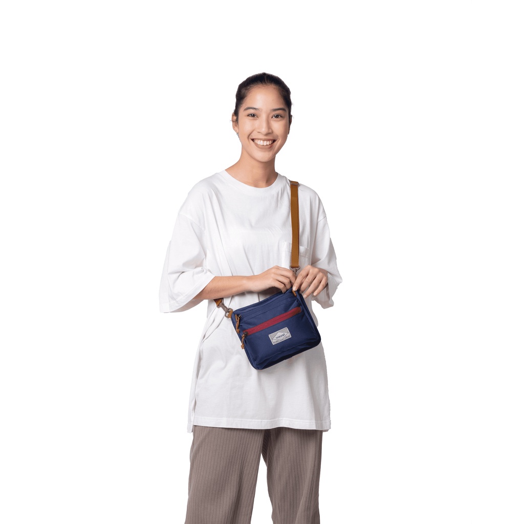 Sling Bag Authentic Hagi - Tas Selempang Retro - Tas VSVL - Tas Selendang Keren