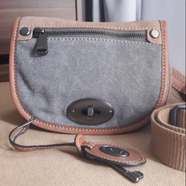 Tas Fossil Emilia Canvas Crossbody