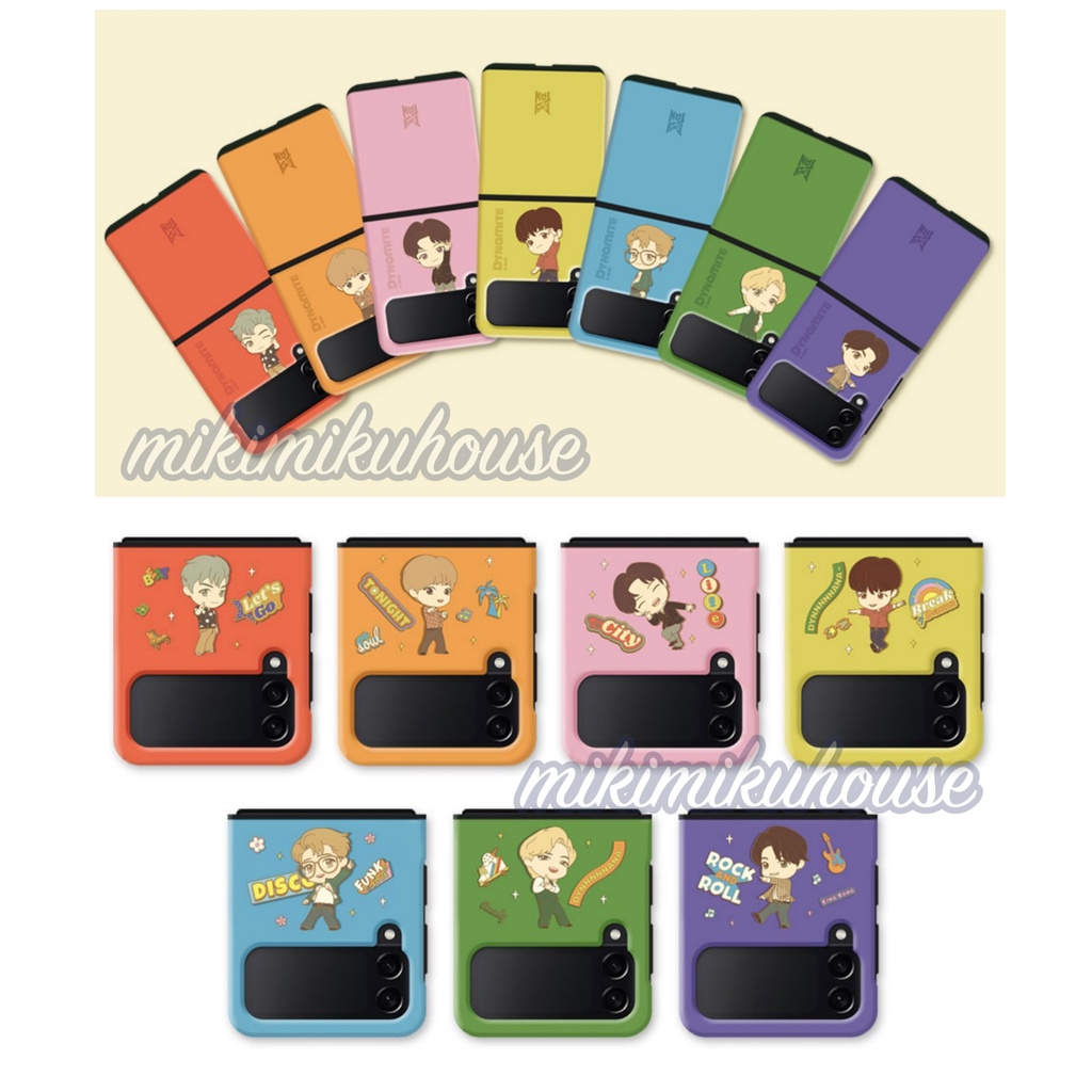 TINYTAN Z FLIP 3 DYNAMITE CASE BTS SAMSUNG GALAXY 5G FLIP3 ZFLIP3 BT21 KOREA OFFICIAL CASING COVER K