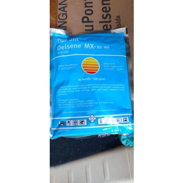 Obat Pertanian Pembunuh Jamur Fungisida DuPont DELSENE MX-80WP 100gr