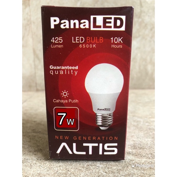 BOHLAM LED PANALED ALTIS 7 W PAKET 10 PCS