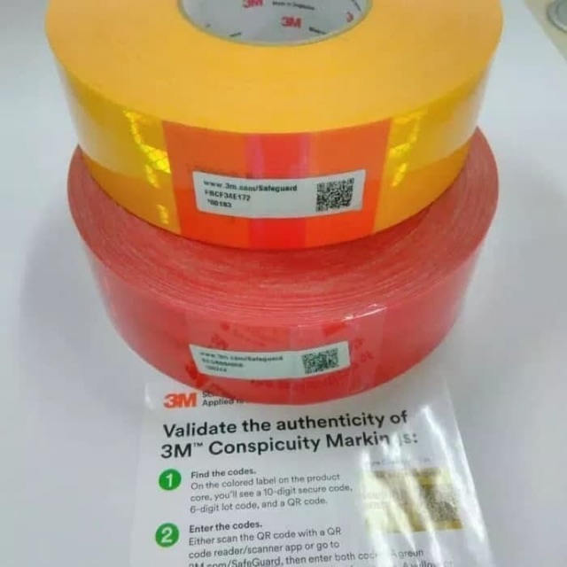 

Stiker Scothlite Reflective Diamond 3M Kuning Type 938 ORIGINAL