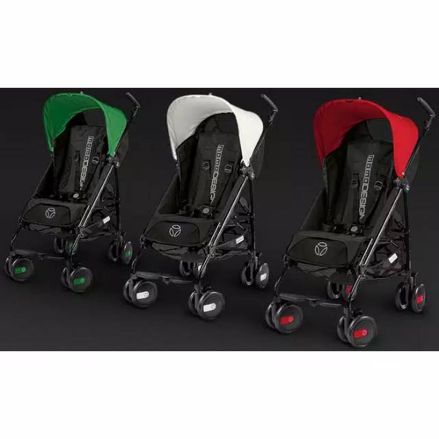 Stroller Dorongan Bayi Peg Perego Pliko Mini Momo Design