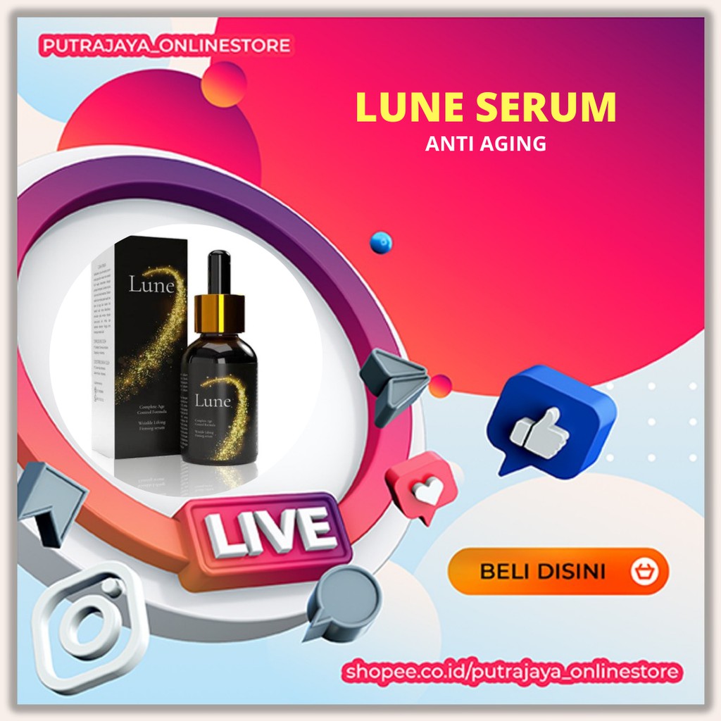 serum wajah - LUNE SERUM ANTI AGING