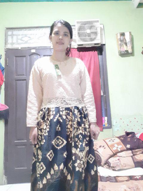 Maura Couple - Sania Ruffle Batik Couple Ori Ndoro Jowi Dnt Garansi Termurah Shopee - Batik Couple