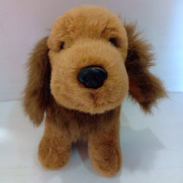 Boneka Anjing Coklat Lucu Shopee Indonesia