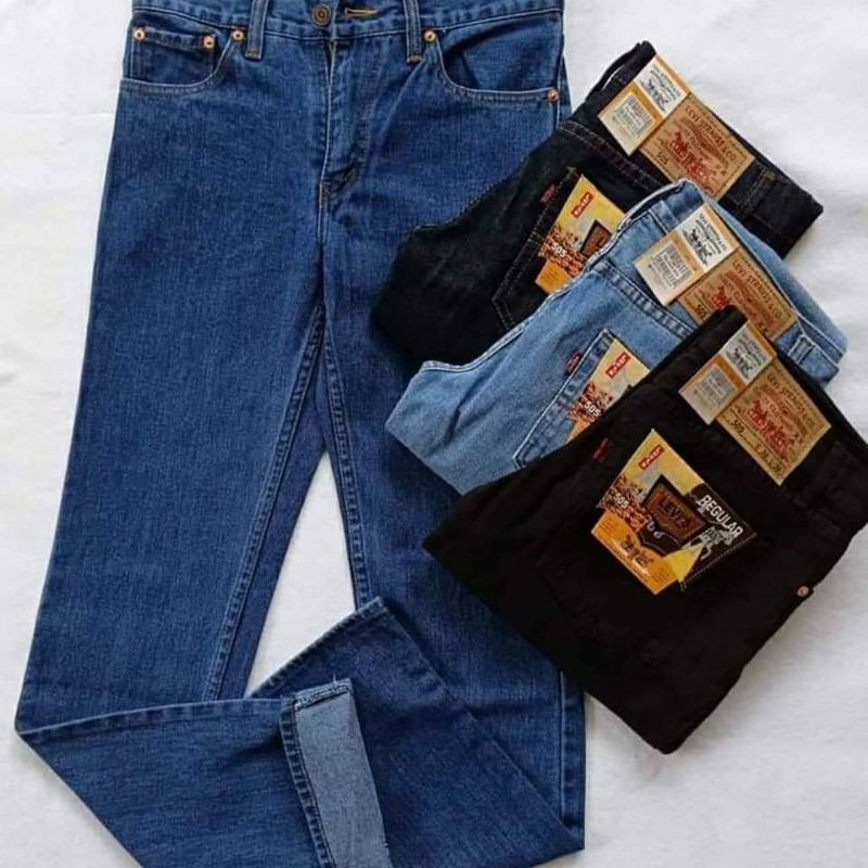 COD Celana Panjang Jeans Pria Standar | Celana Jeans Pria Reguler  Celana Jeans Standar Pria Premium