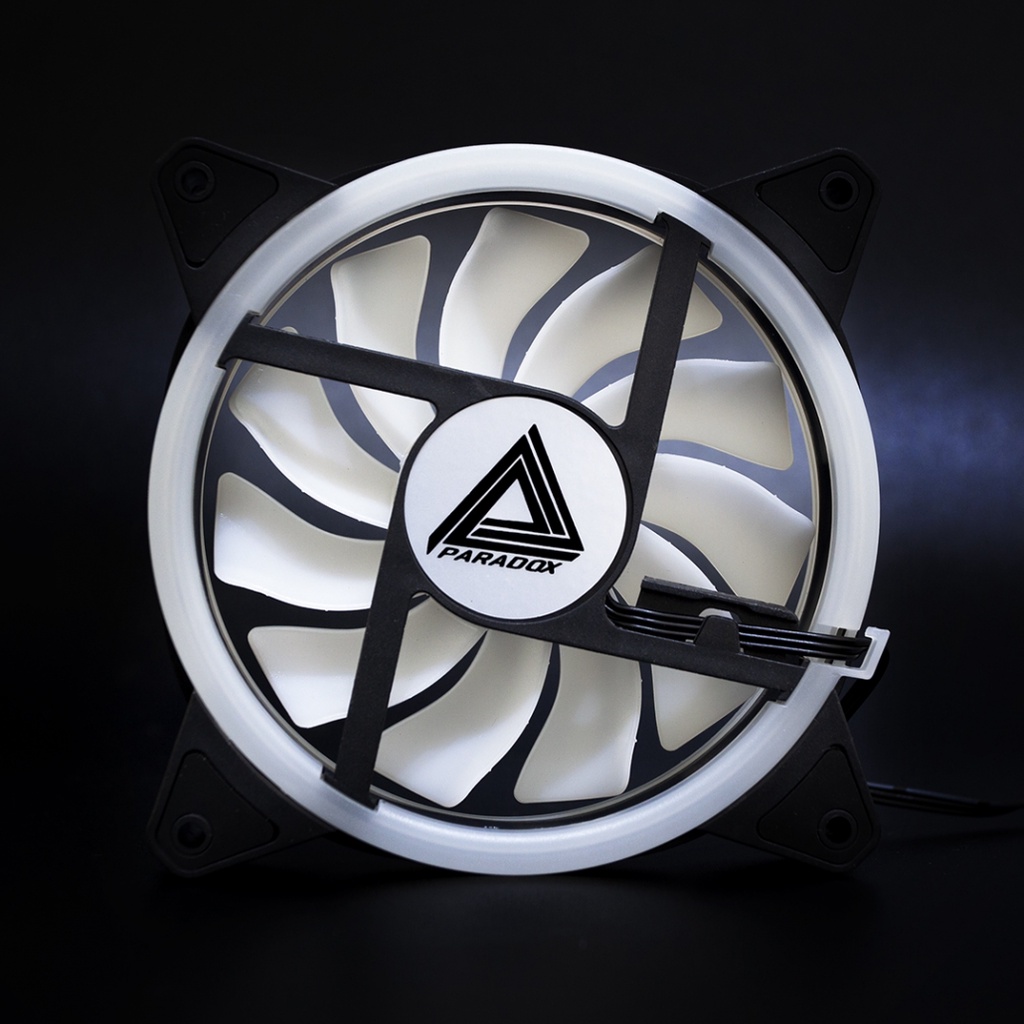 Paradox Gaming AURORA III Red LED 120mm Fan Case