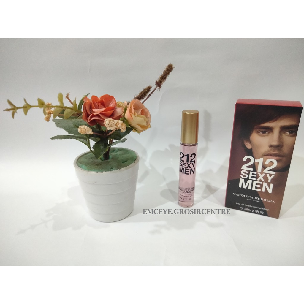 TERMURAH PARFUME PREMIUM QUALITY ORIGINAL CAROLINA HERRERA 212 SEXY MEN