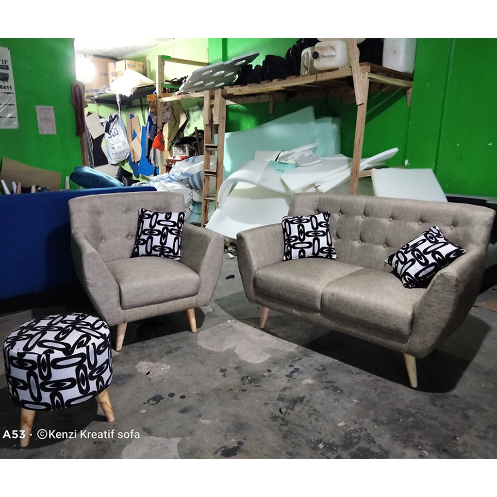 Sofa Retro Minimalis | Sofa Retro Terbaru Murah | Sofa Retro Minimalis 21 Stool