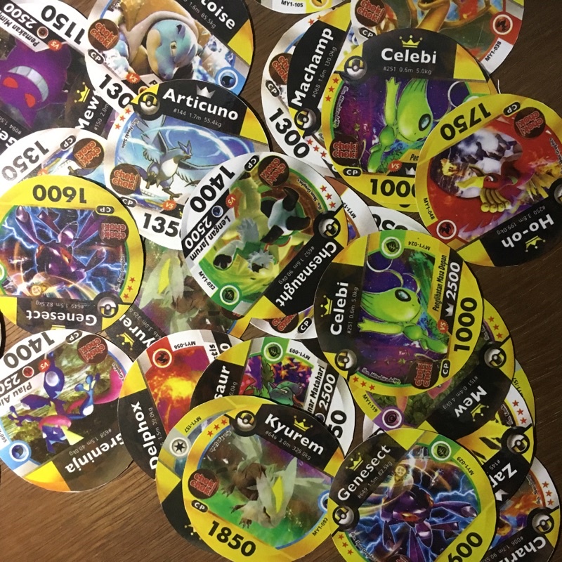 kartu pokemon medallion hadiah choki choki