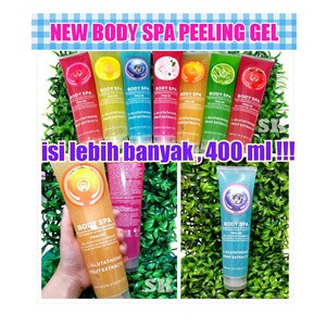 NEW BODY SHOP SPA EXFOLIATING GEL - NEW BODYSHOP SPA PEELING GEL 400ml