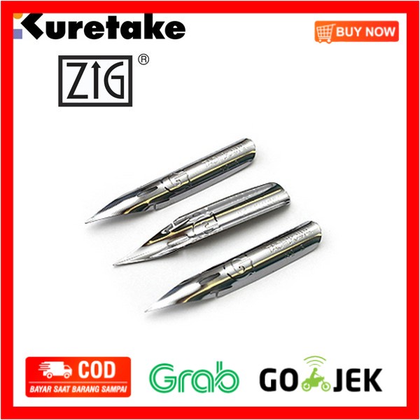 

(BISA COD) Kuretake G-Pen (Pen Nib) Set isi 3