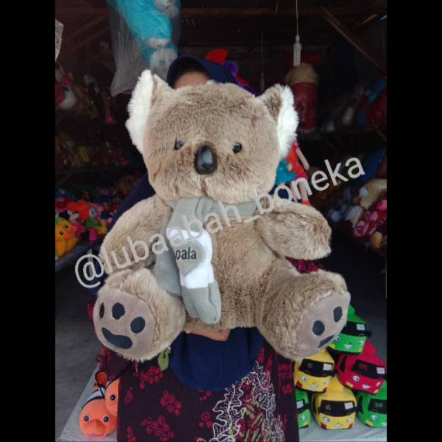 BONEKA KOALA JUMBO XL IMPORT BER SNI