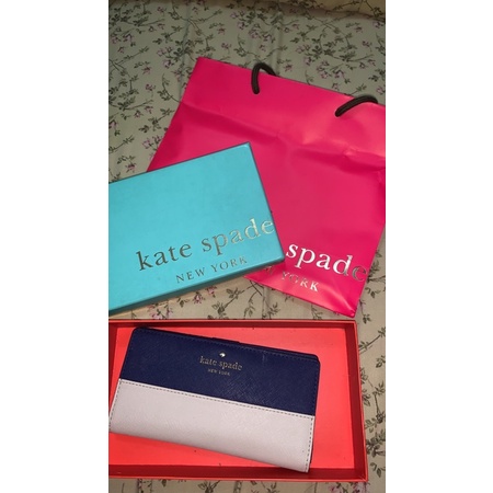 Wallet Dompet Katespade 2 Tone
