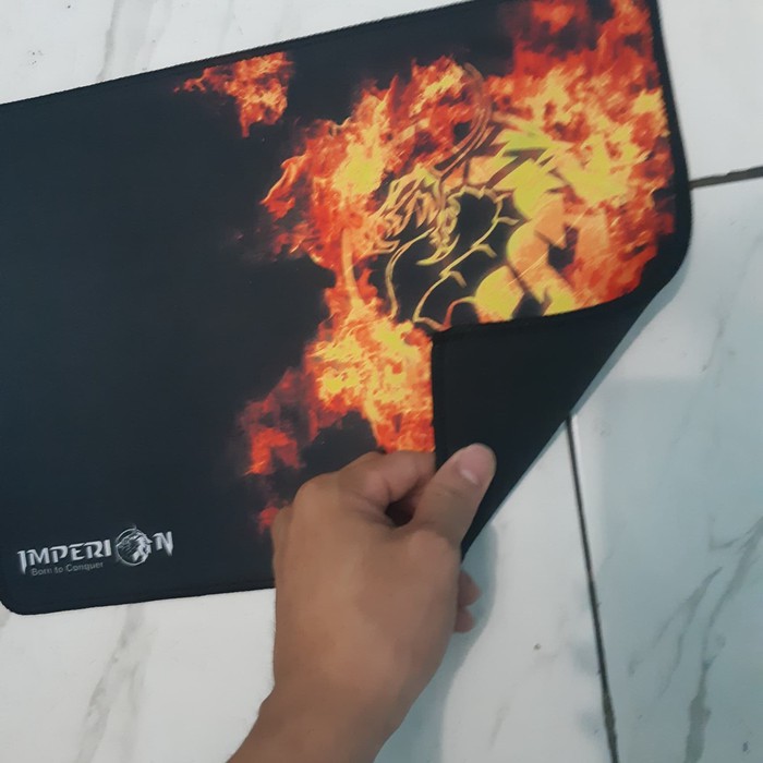 Imperion Glider Pro Gaming Mousepad Speed Halus 20cm X 35cm
